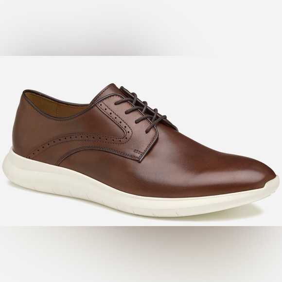 Johnston & Murphy Other - Johnston & Murphy Hennings Plain Toe in Mahogany Full Grain